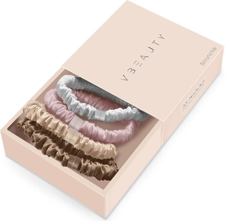 Image du produit VBEAUTY Seiden Scrunchie Skinny-Set (Élastiques à cheveux)
