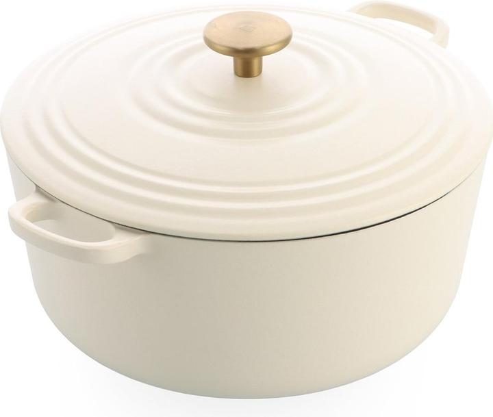 Produktbild BK Bourgogne stoofpot Cream White 28cm (CC008935001) (Bratpfanne, Kochtopf, Gusseisen)