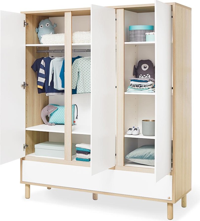 Actual product image Pinolino Flow (Baby cot, Changing unit, Children's wardrobes)
