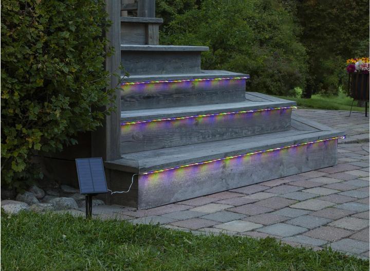 Actual product image Star Trading Solar Light Chain Strip Light (RGB, 500 cm, Outdoor)
