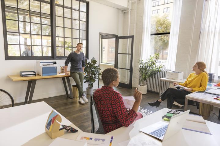 Actual product image HP Color LaserJet Pro MFP 4302fdw (Laser, Colour)