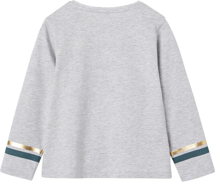 Actual product image Vertbaudet Girls' sports shirt with tropical print (98, 104)
