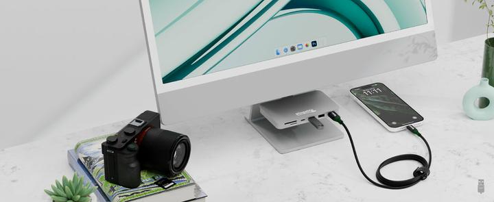 Produktbild Plugable USB-C 6-In-1 Mounted Hub (USB-C)