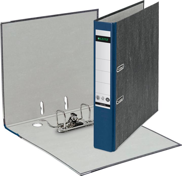 Produktbild Leitz STANDARD-ORDNER A4 52MM Mit Schlitzen, für Format A4, Pappe (RC), Rckenbreite 52mm. Pate (A4, 52 mm, 1 Stück)