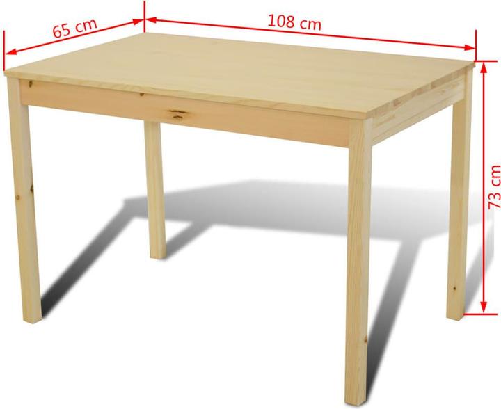 Image du produit vidaXL Esszimmermöbel (Bois)