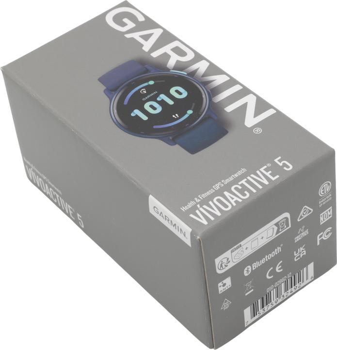 Productafbeelding Garmin vivoactive 5, Cpt. blauw/blauw metallic (42.20 mm, Alleen WLAN)