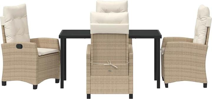 Produktbild vidaXL Garten Essgruppe (140 x 70 x 73 cm)