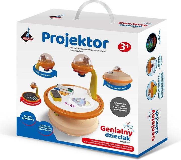 Actual product image Askato Projector - Drawing projector with stencils and accessories