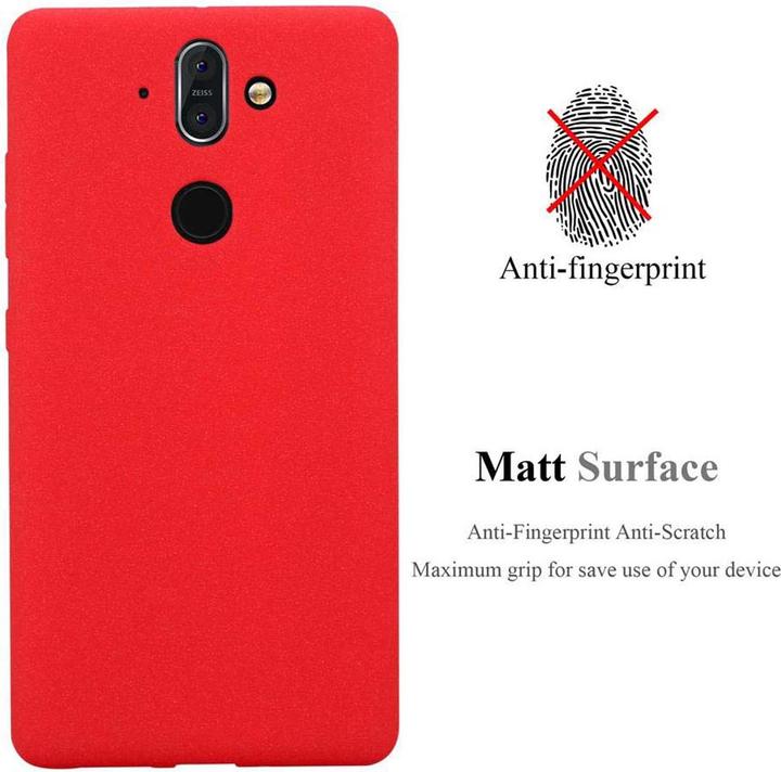 Actual product image Cadorabo TPU Frosted Cover (Nokia 8 Sirocco)
