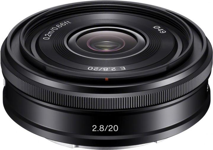 Image du produit Sony E 20mm f/2.8 E-Mount (Sony E, APS-C / DX)