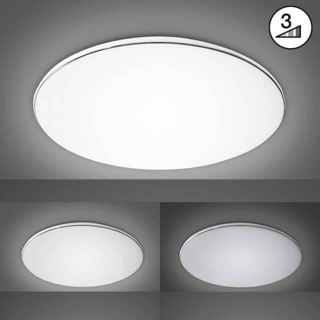 Actual product image Fischer & Honsel LED ceiling light metal/acrylic glass 3-step dimmable 49W 5100 lm 3000 K warm white HØ 50x530 mm (5100 lm)