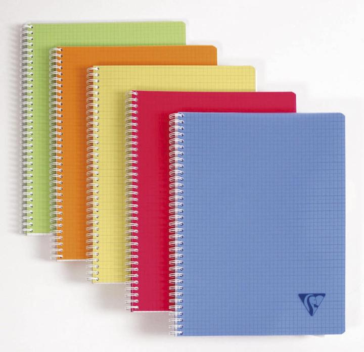 Actual product image Clairefontaine Linicolor Fresh (A1, Checked, Soft cover)
