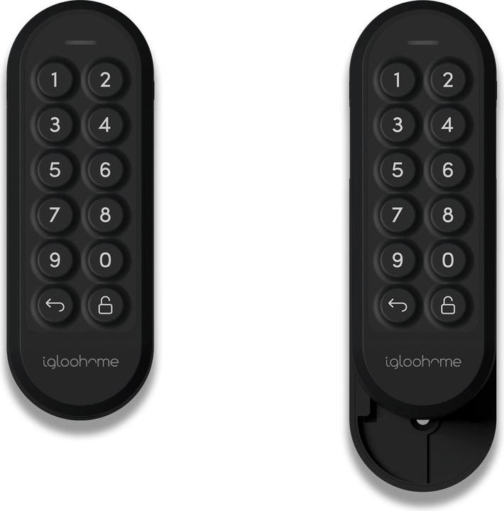 Actual product image Igloohome Keypad Black (Electronic numerical code)