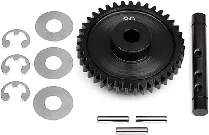 Actual product image HPI Savage Flux HIGH SPEED IDLER GEAR 39T SHAFT SET