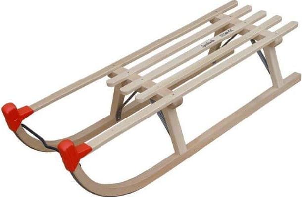 Image du produit Baby Plus Traîneau en bois 100 cm