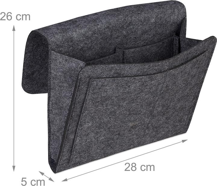 Actual product image Relaxdays Bed bag (1 x, 28 x 5 x 26 cm)
