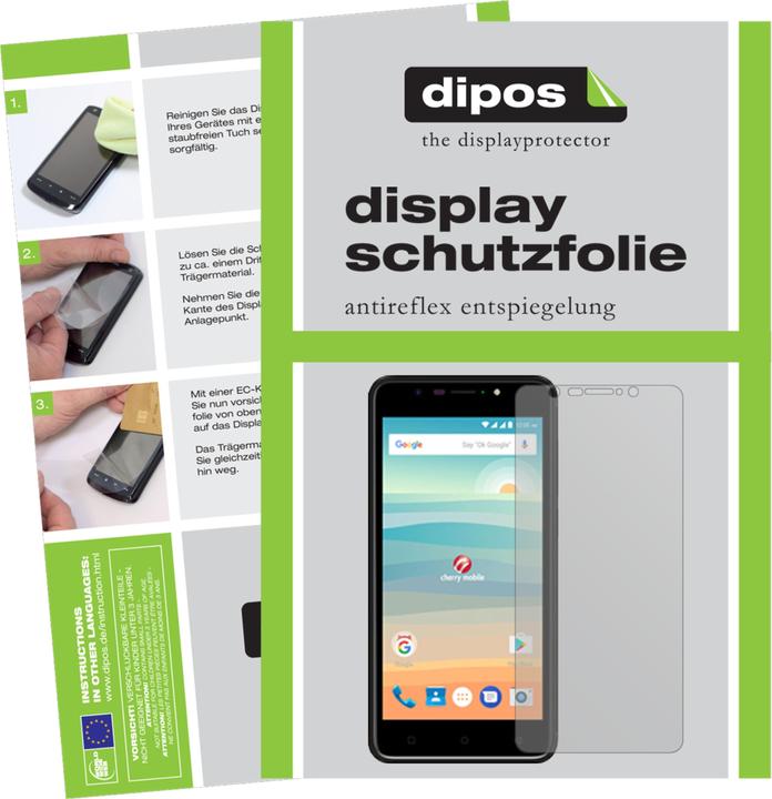 Produktbild Dipos Displayschutzfolie Antireflex (2 Stück, Cherry Mobile Flare S6)