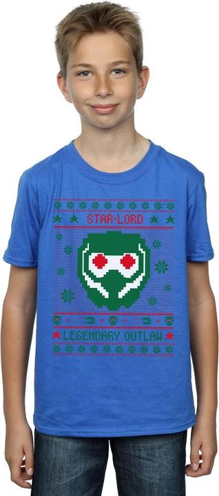 Image du produit - T-shirt GUARDIANS OF THE GALAXY VOL. STAR LORD FAIR ISLE - Garçon (152, 158)