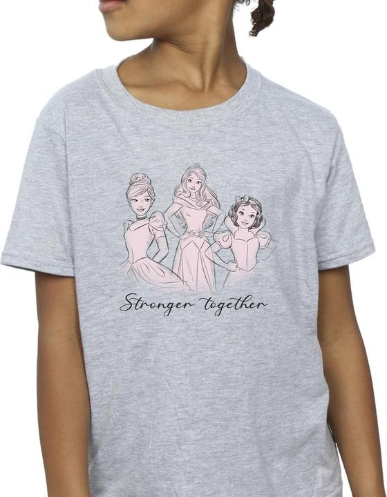 Produktbild Disney Princesses Stronger Together TShirt Mädchen (116)