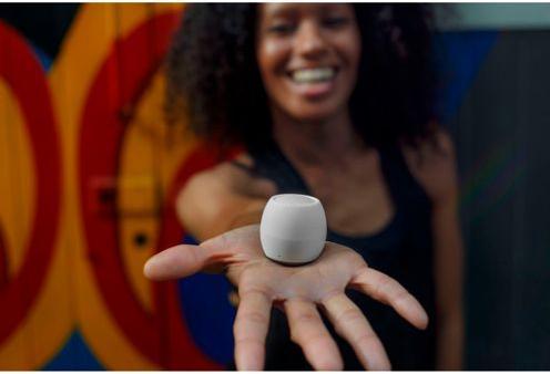 Image du produit Boompods Zero Haut-parleur Bluetooth® Mains libres, antichoc, étanche Blanc (5 h)