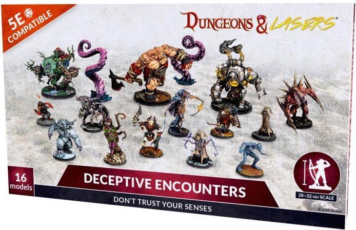 Produktbild Archon Studio Dungeons & Lasers - Figurines - Deuslair - Deceptive Encounters (Englisch)