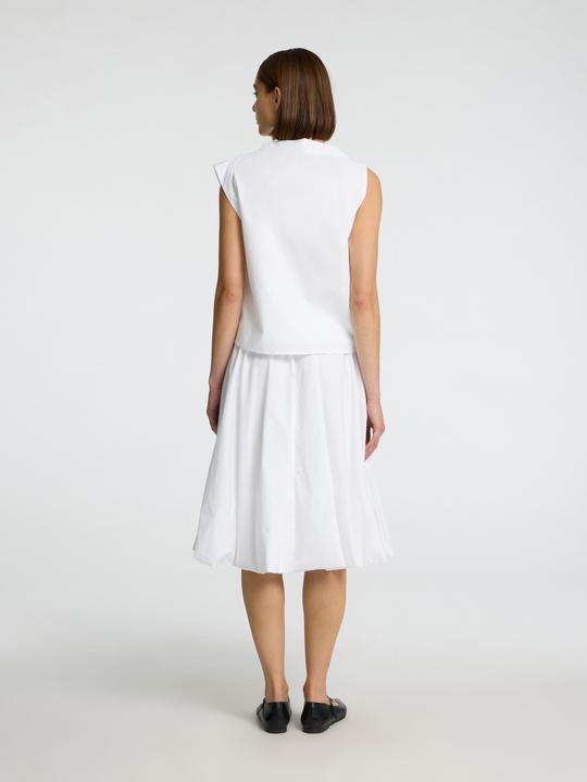 Produktbild Selected Bubble Hem Midirock (38)