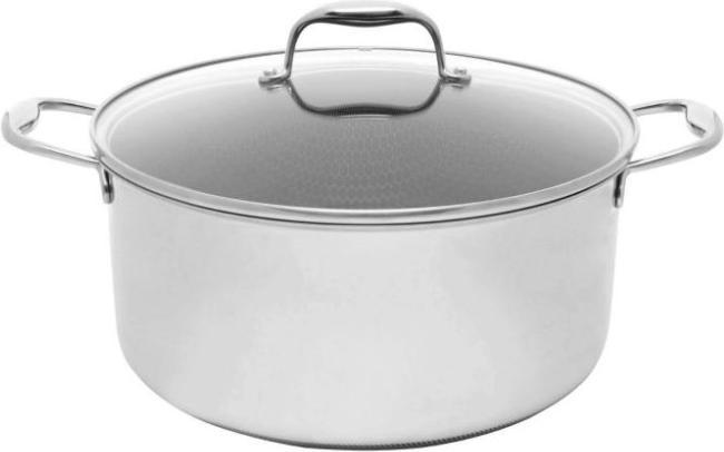 Kohersen Garnek z powłoką DIAMOND Black Cube z funkcją gotowania na parze (28 cm  8 3l) (28 cm, Casserole, Acier inoxydable, Aluminium)