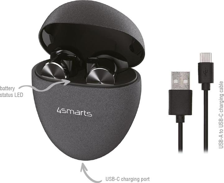 Actual product image 4smarts TWS Pebble (16 h, Wireless)
