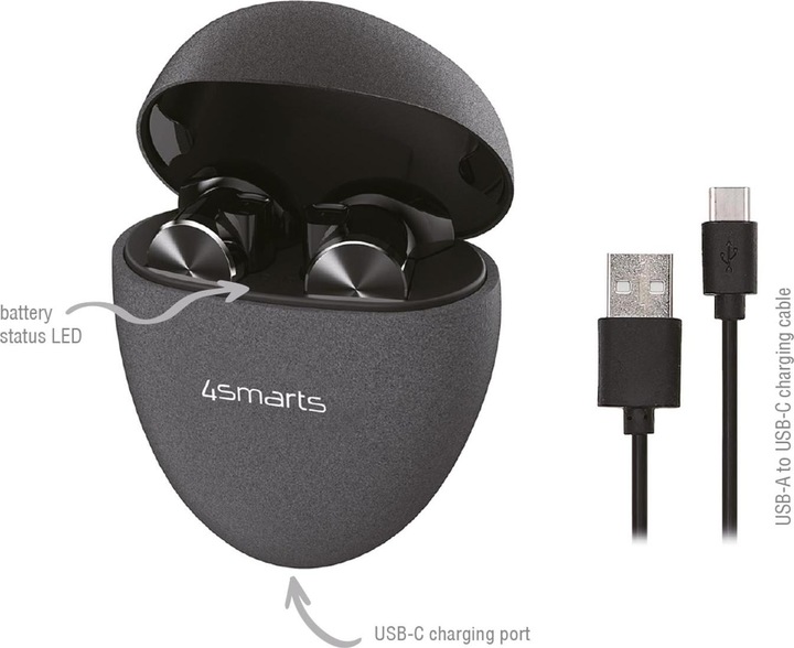 Produktbild 4smarts TWS Pebble (16 h, Kabellos)
