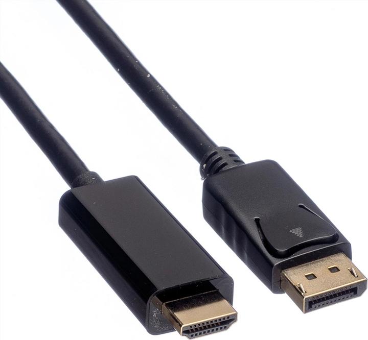 Produktbild Roline DisplayPort — HDMI (Typ A) (1 m, DisplayPort, HDMI, 2.0a)