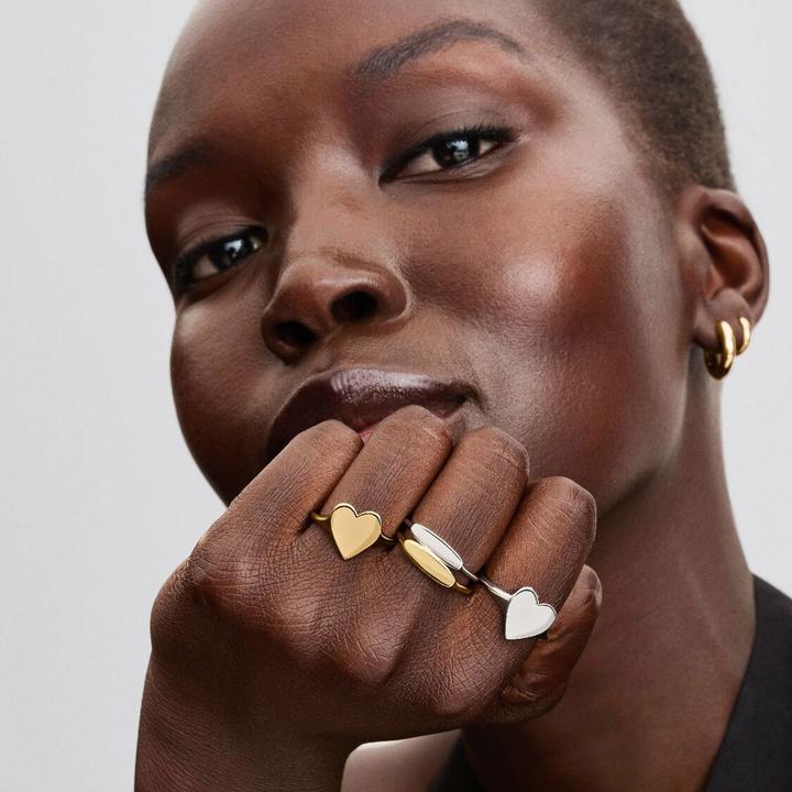 Produktbild Pandora Gravierbares Herz Ring (48)