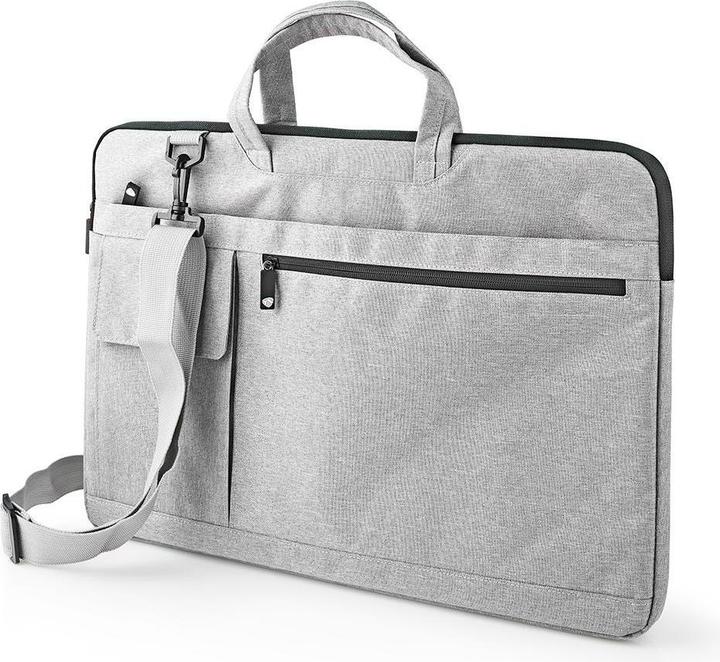 Nedis Notebook-Tasche - Laptoptasche - Aktentasche - Schultertasche - Das Tragen Gürtel - 17-18" - (18", Universal)