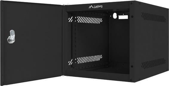 Actual product image Lanberg WF10-2306-00B Rack 6U Wall Mounted Shelf (6 RU, 10 inch rack)