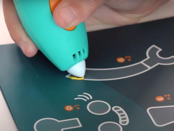 Produktbild 3Doodler Start PLUS 3D PRINTING PEN SPLUS 3D pen 0.77 mm Turquoise, Yellow