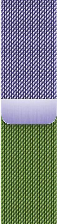 Actual product image Cover-Discount Apple Watch 44/45/46/49mm - Magnetic replacement Milanese wristband (Stainless steel)