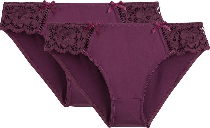 Produktbild La Redoute Collections 2er-Pack Signature Slips Girofle (34, 2er Pack)