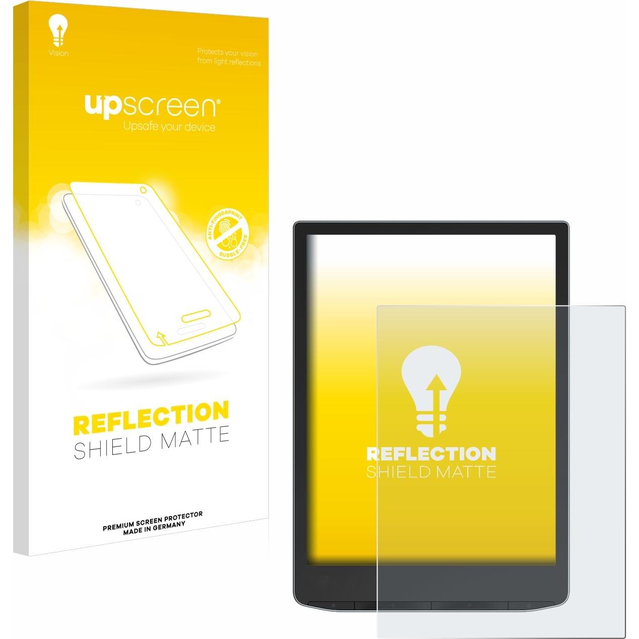 upscreen Reflection Shield Displayschutz Matt, eReader Zubehör, Grau