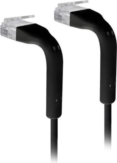 Actual product image Ubiquiti UC-PATCH-0.3M-RJ45-BK - Patchcable Cat.6, U/UTP, 0,3m, black (U/UTP, CAT6, 0.30 m)