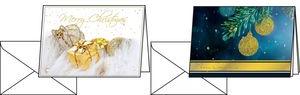 Immagine prodotto Sigel Cartolina di Natale Golden Glitter, A6, 10 pezzi (1 pz.)