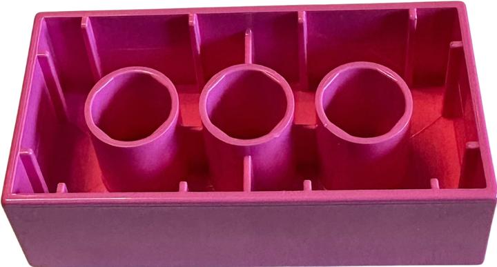 Produktbild LEGO Duplo 2x4 Steine Rosa - Bausteine Grundbausteine 3011 NEU! Menge 100x (3011)