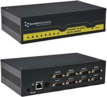 Brainboxes Ethernet 8 port RS232