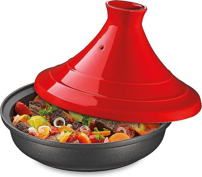 Immagine prodotto Küchenprofi Tajine Ø 28 cm rosso (28 cm, Pentola tajine, Ghisa)