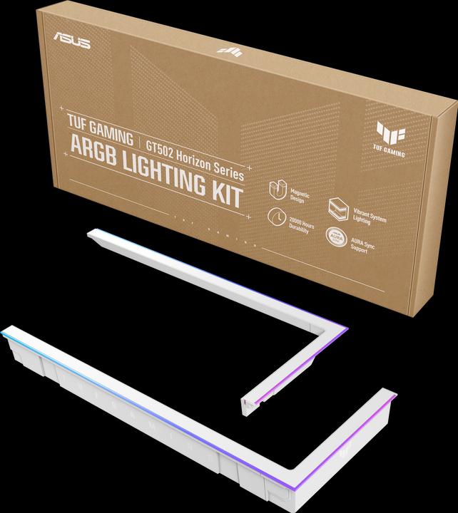 Productafbeelding ASUS Acc GT502 HORIZON ARGB LIGHTING KIT White