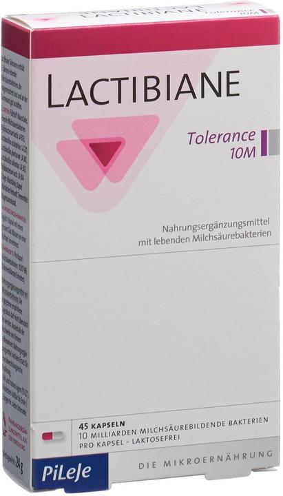 Image du produit Lactibiane Tolérance 10M (45 pièce(s), Capsules, 50 g)