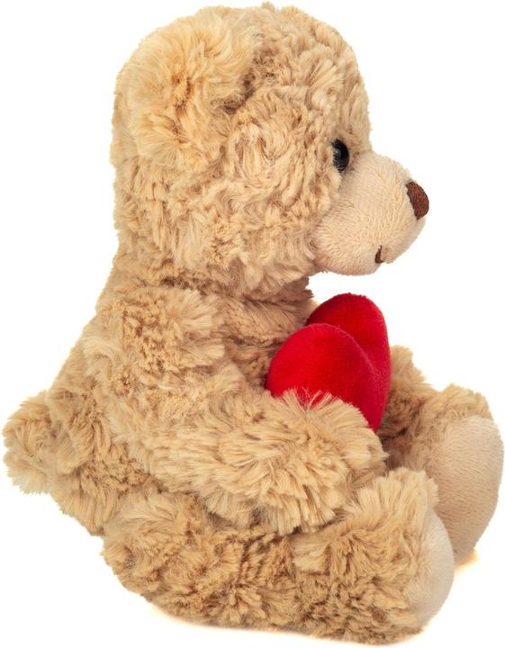 Actual product image Teddy Hermann Teddy mit Herz beige 20cm (20 cm)