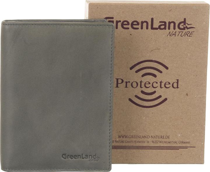 Immagine prodotto Greenland Nature Custodia per passaporto Soft Colour RFID in pelle 12 cm