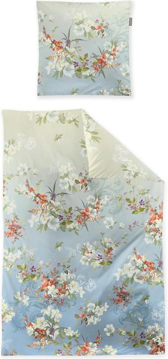 Irisette Mako-Satin Bettwäsche Wave 8522 blau