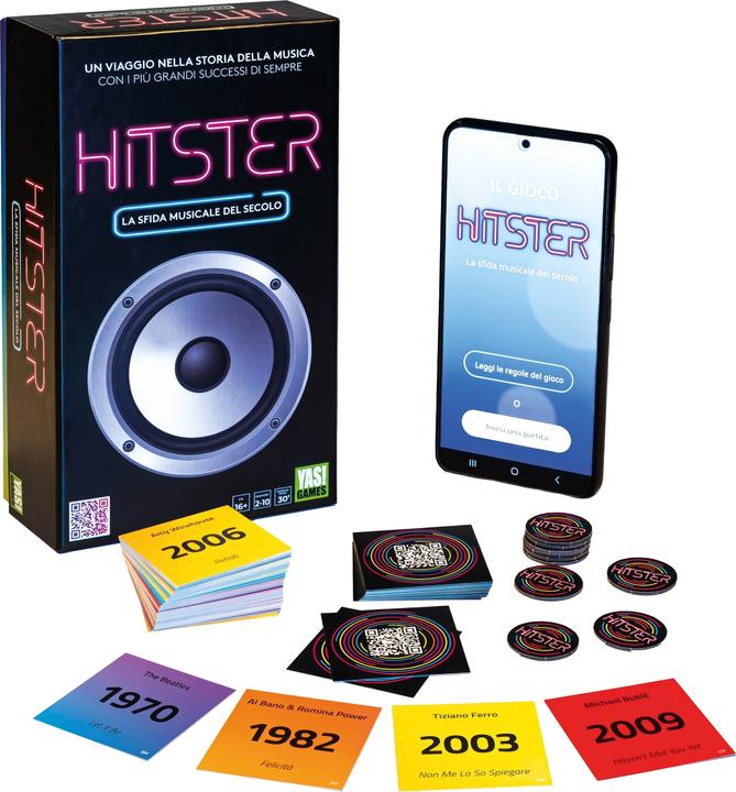 Produktbild Jumbo Hitster (Italienisch, 2 - 10 Spieler)