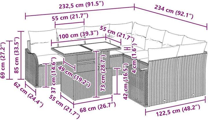 Produktbild vidaXL Oscar
