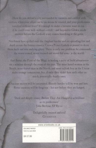 Produktbild Before They Are Hanged (Englisch, Joe Abercrombie, 2008)